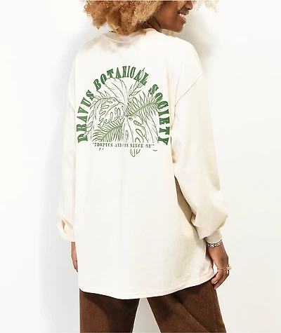 Dravus Botanical Society Natural Long Sleeve T-Shirt