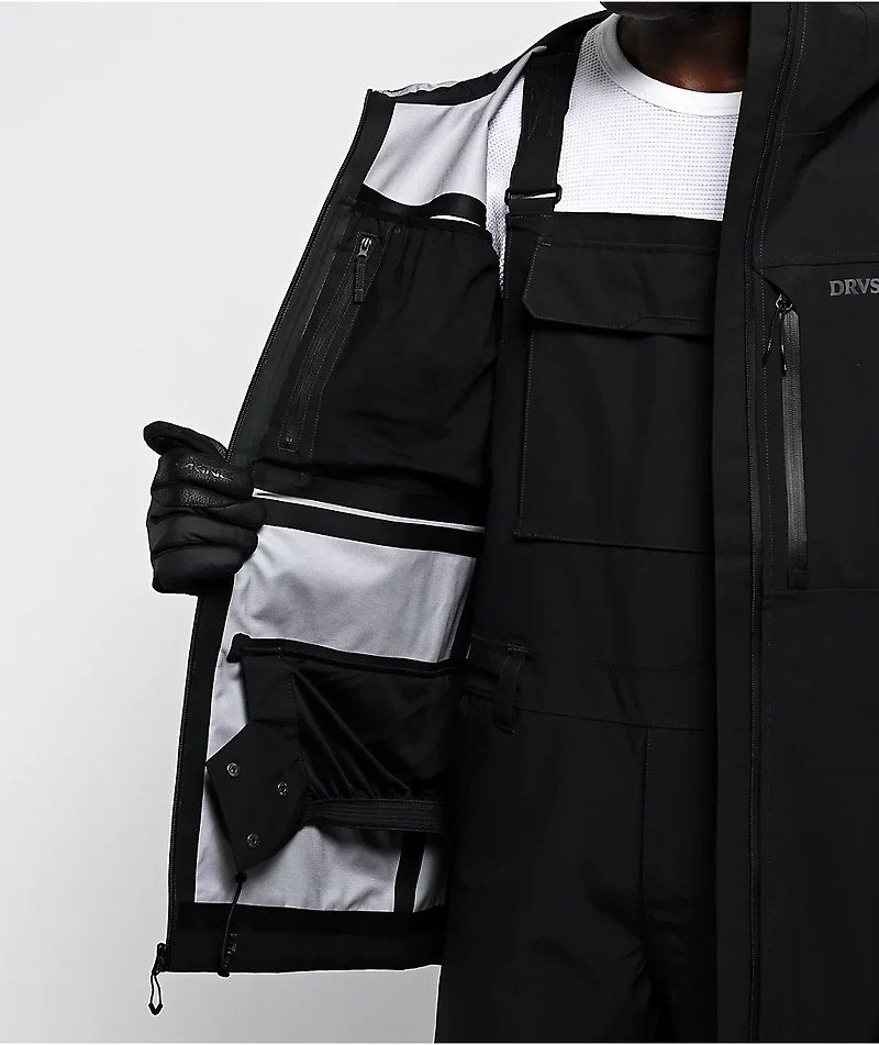 Dravus Brier Black 20K Snowboard Jacket
