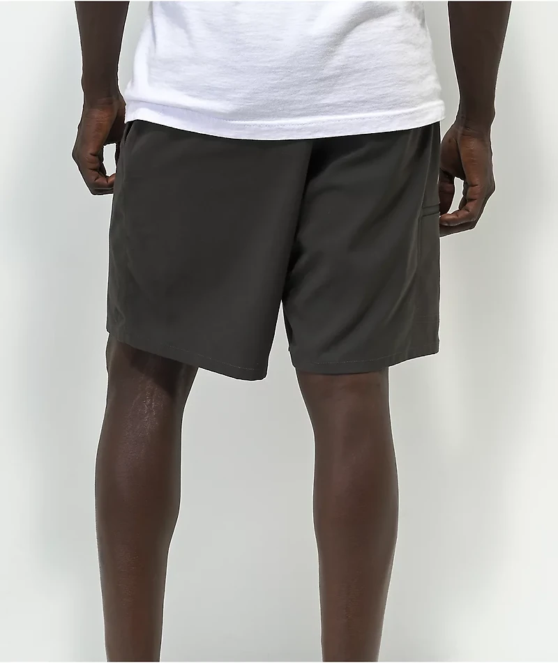 Dravus Crow Black Chino Shorts