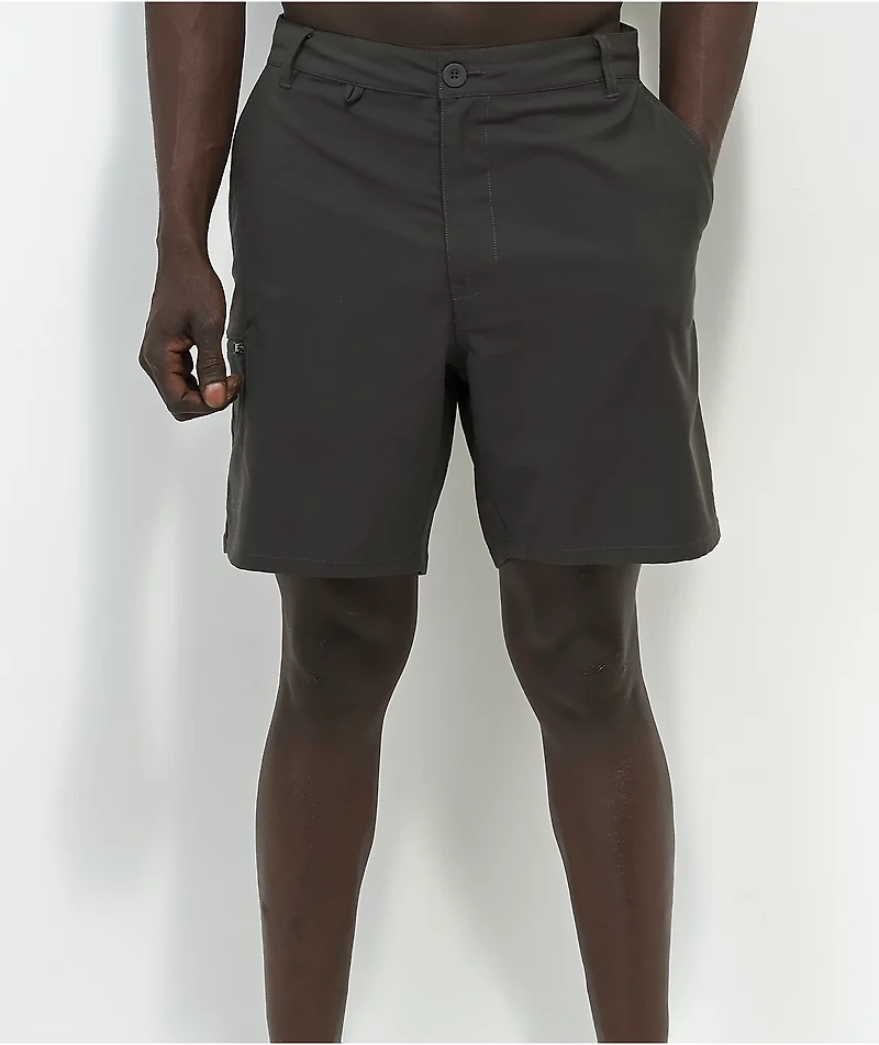 Dravus Crow Black Chino Shorts