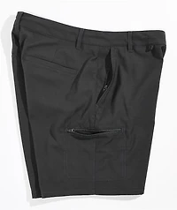 Dravus Crow Black Chino Shorts