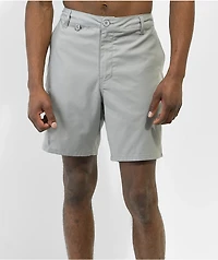Dravus Crow Grey Hybrid Shorts 18"