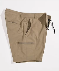 Dravus Crow Khaki Hybrid Shorts