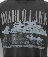 Dravus Diablo Lake Black Wash Long Sleeve T-Shirt
