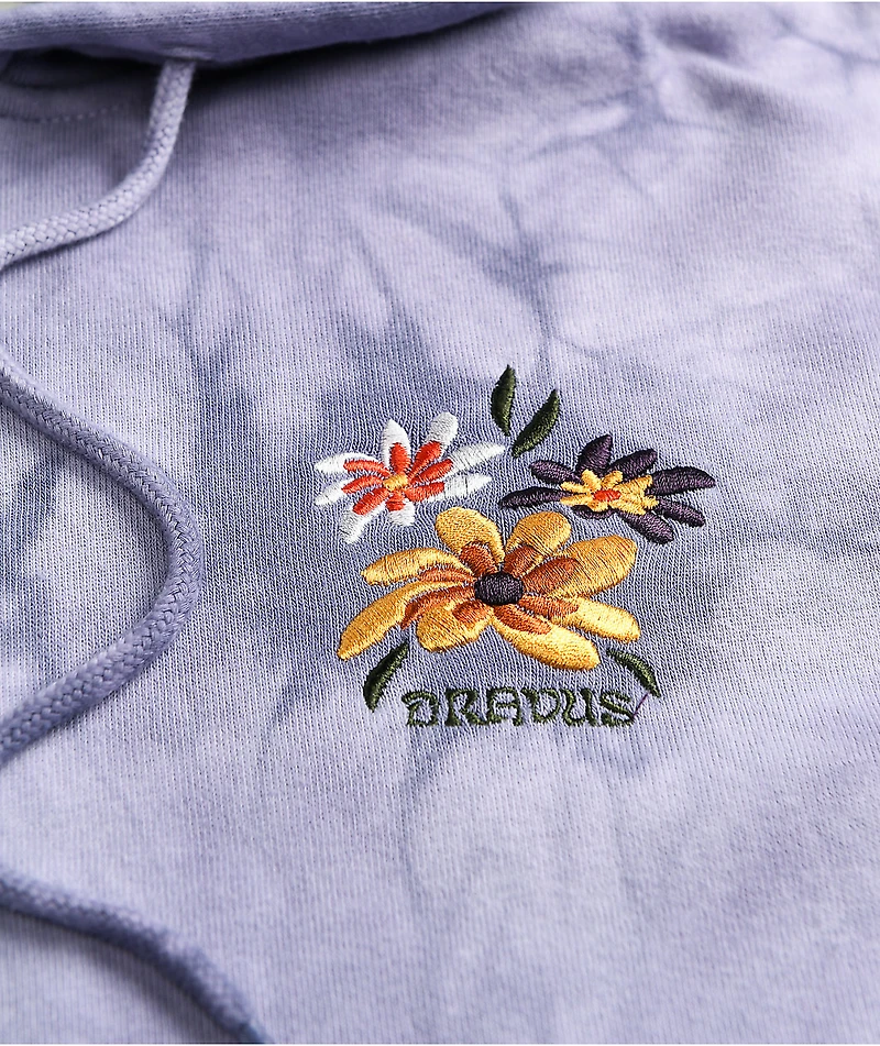 Dravus Diedra The Woods Purple Tie Dye Hoodie
