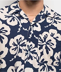 Dravus Drift Navy Short Sleeve Button Up Shirt