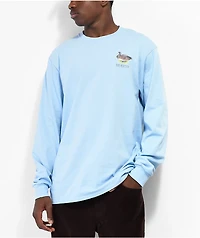 Dravus Ducking Around Blue Long Sleeve T-Shirt