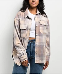 Dravus Eclipse Grey & Khaki Flannel Shirt