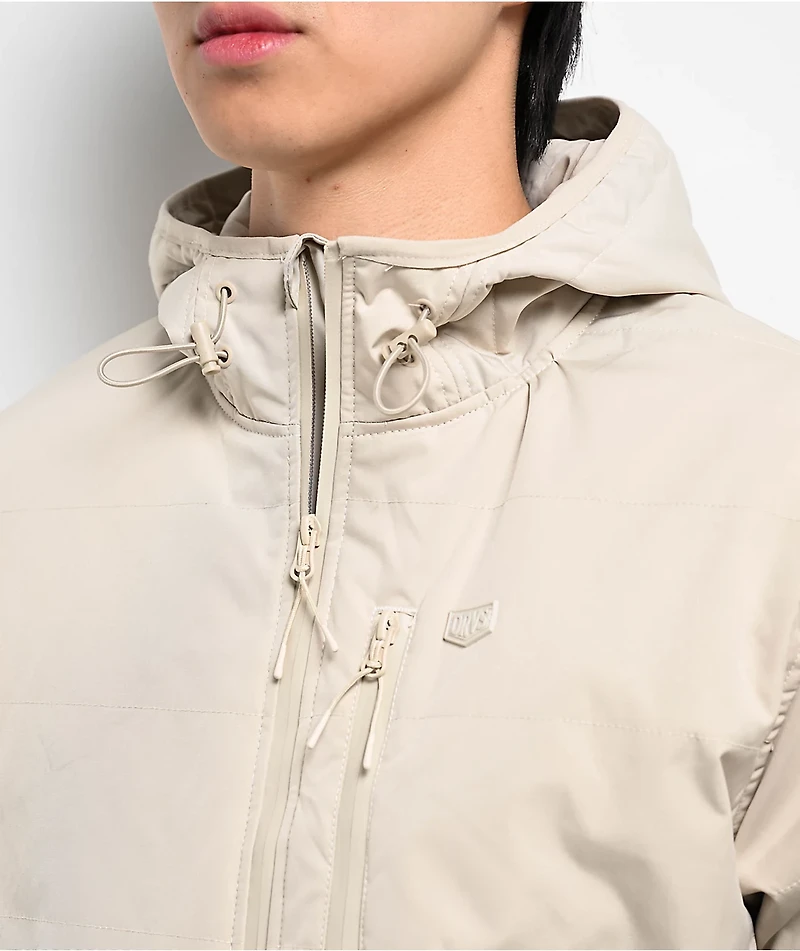Dravus Egress Quilted Natural Hooded Jacket