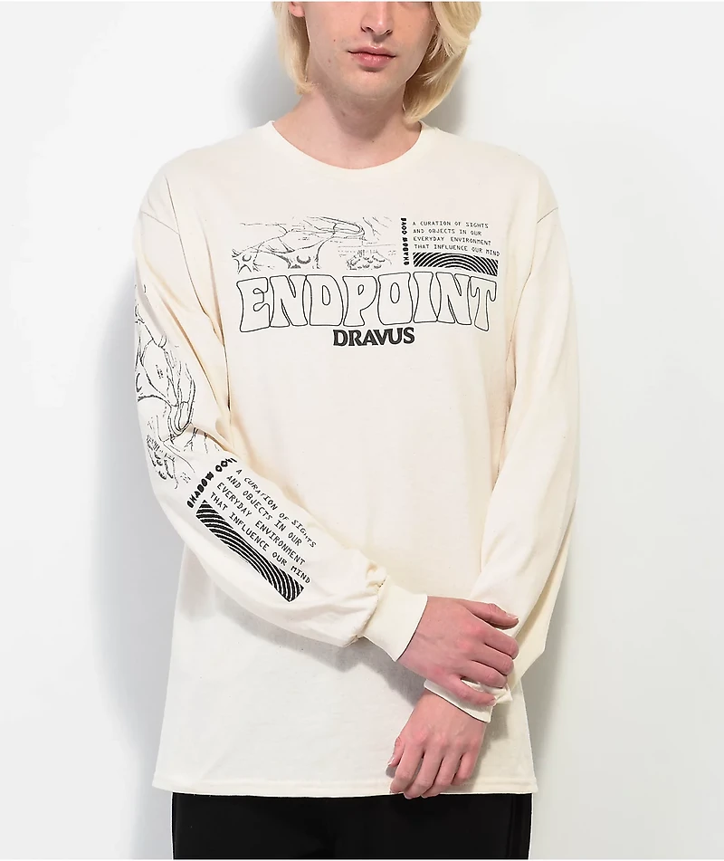 Dravus Endpoint Natural Long Sleeve T-Shirt