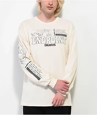 Dravus Endpoint Natural Long Sleeve T-Shirt