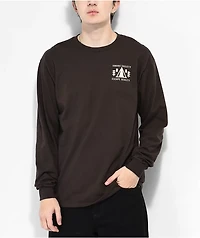 Dravus Escape Reality Brown Long Sleeve T-Shirt
