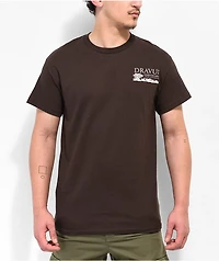 Dravus Forest Bathing Brown T-Shirt
