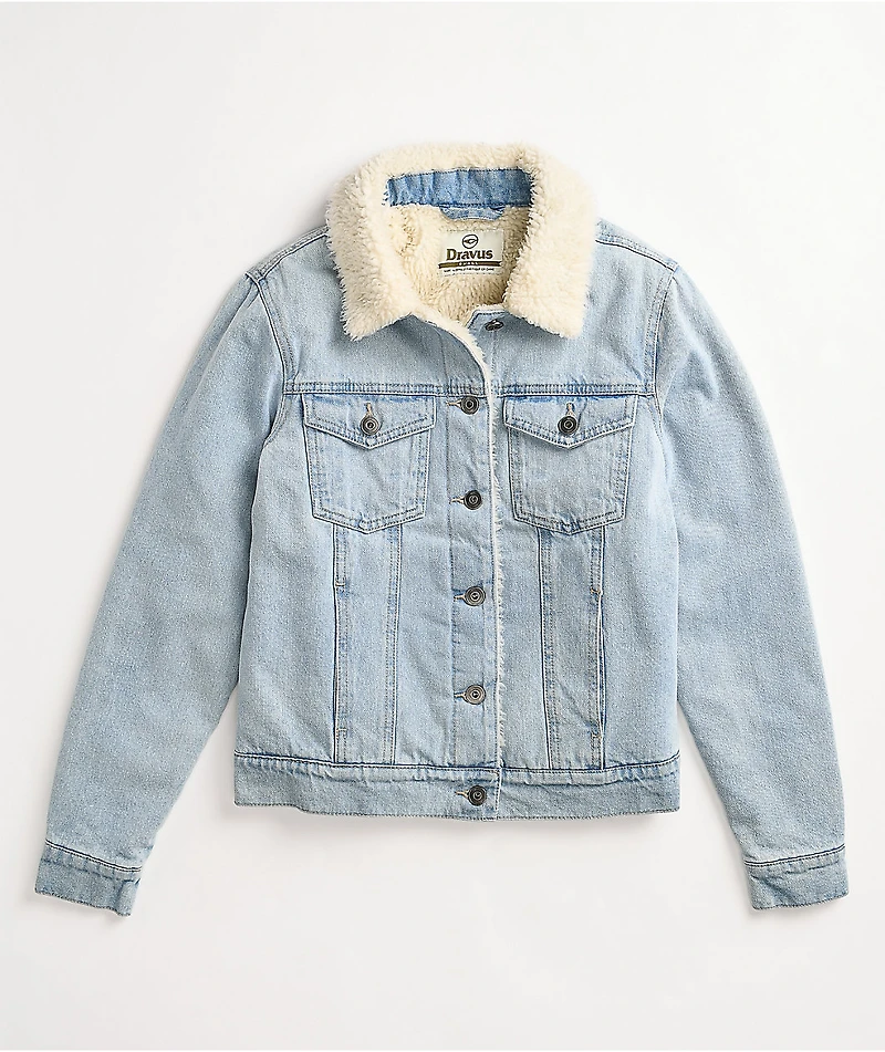 Dravus Gemma Sherpa Denim Jacket