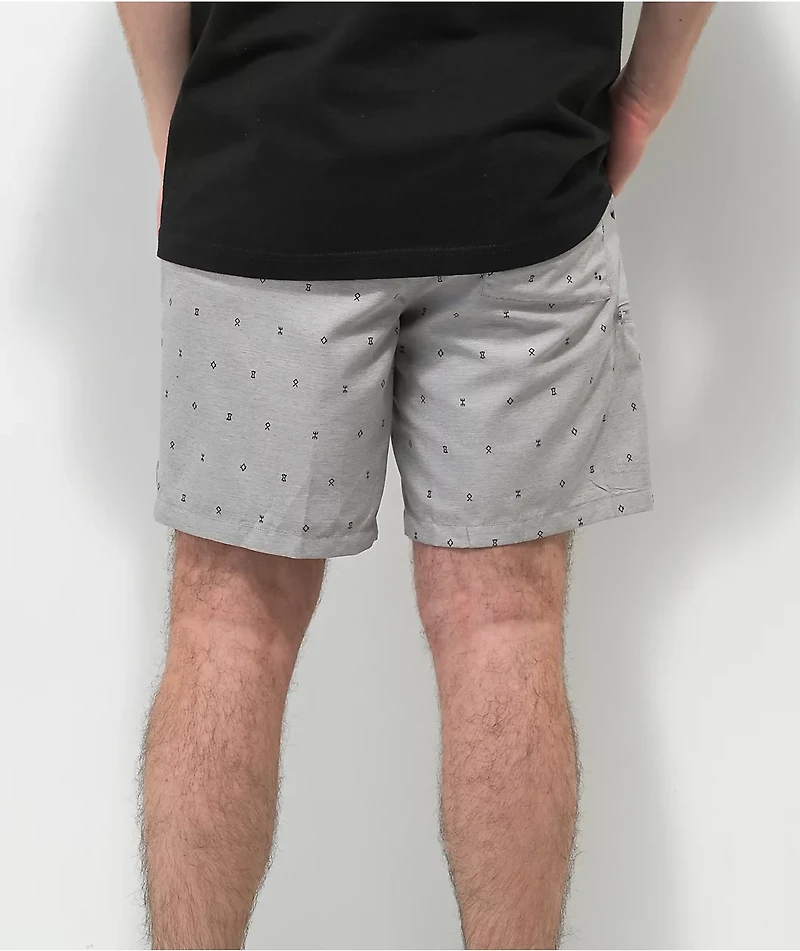 Dravus Goff Grey Hybrid Shorts