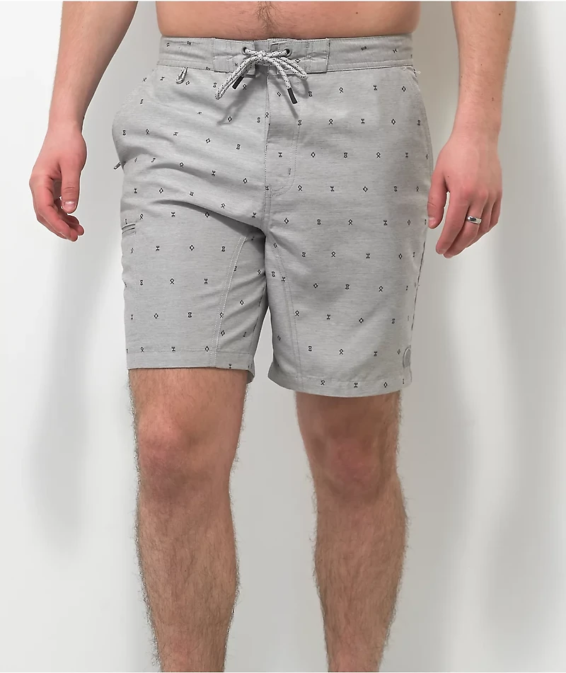 Dravus Goff Grey Hybrid Shorts