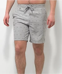 Dravus Goff Grey Hybrid Shorts