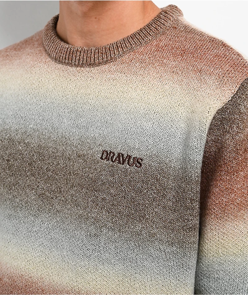 Dravus Gradient Brown Sweater