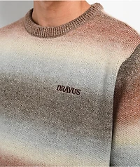 Dravus Gradient Brown Sweater