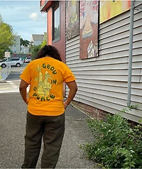 Dravus Grow Peace Orange T-Shirt