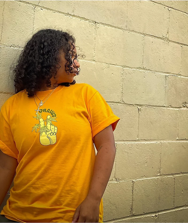 Dravus Grow Peace Orange T-Shirt