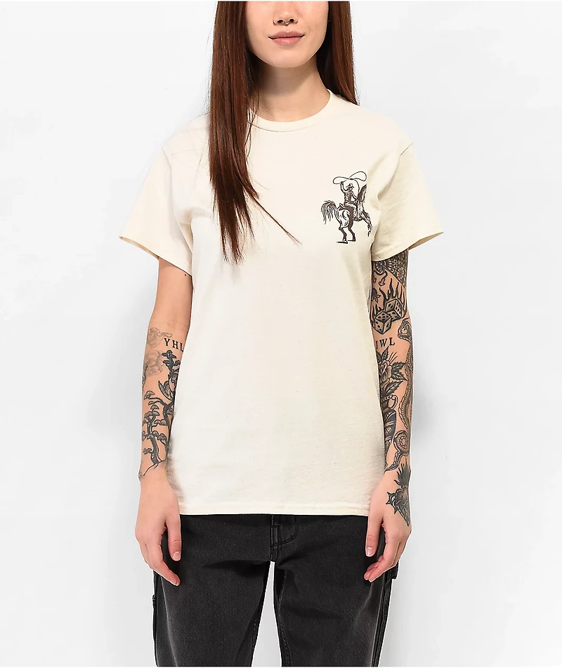 Dravus Hot N Ready Natural T-Shirt