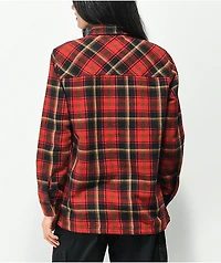 Dravus Jairn Black & Red Flannel Shirt