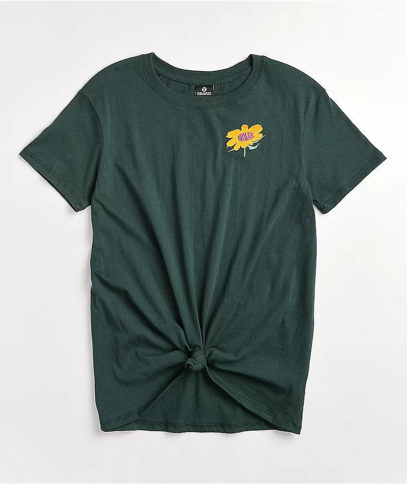 Dravus Joane Heading Nowhere Green T-Shirt