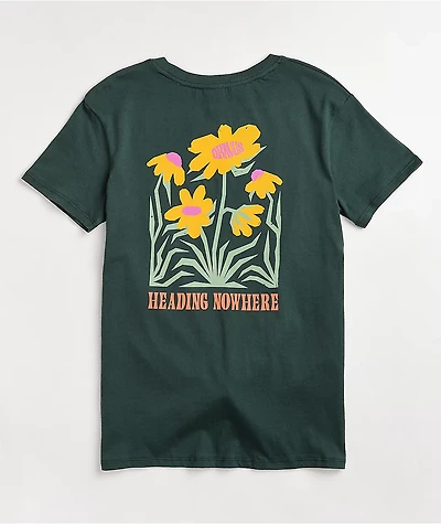Dravus Joane Heading Nowhere Green T-Shirt