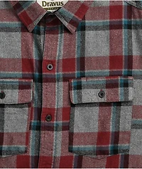 Dravus Jubal Chocolate Truffle & Black Flannel Shirt