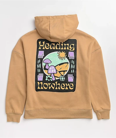 Dravus Kalina Brown Hoodie