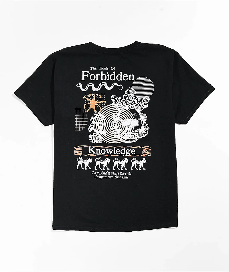 Dravus Kids' Forbidden Knowledge Black T-Shirt