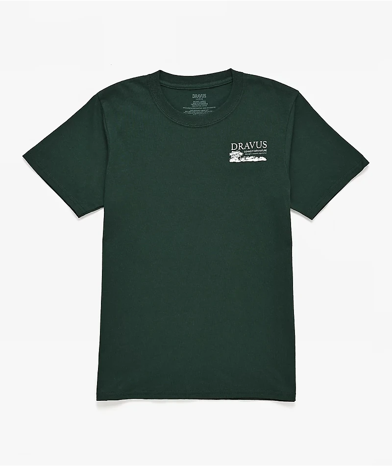 Dravus Kids Forest Bathing Green T-Shirt