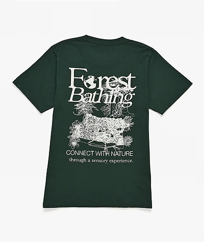 Dravus Kids Forest Bathing Green T-Shirt