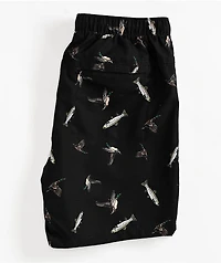 Dravus Kingfisher Black Board shorts