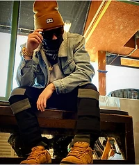 Dravus Locate Sherpa Lined Denim Jacket