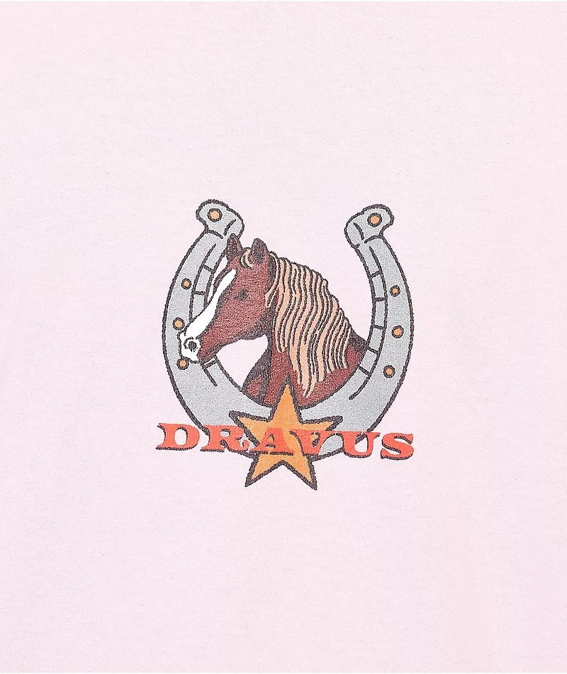 Dravus Lone Wanderer Pink Long Sleeve T-Shirt