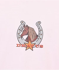 Dravus Lone Wanderer Pink Long Sleeve T-Shirt
