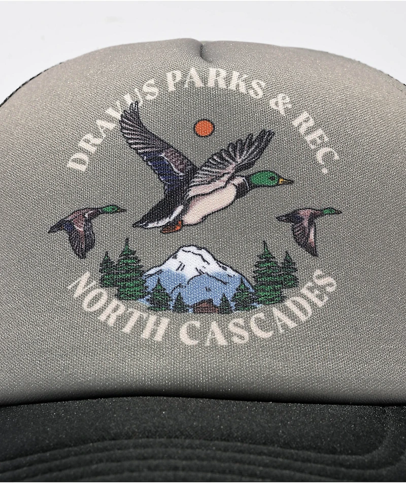 Dravus Mallard Green & Black Trucker Hat