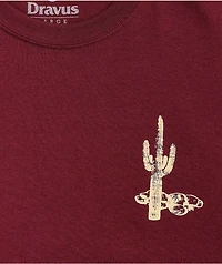 Dravus Many Moons Maroon T-Shirt