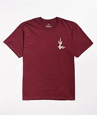 Dravus Many Moons Maroon T-Shirt