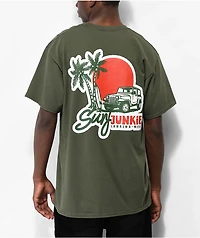 Dravus Maui Surf Green T-Shirt