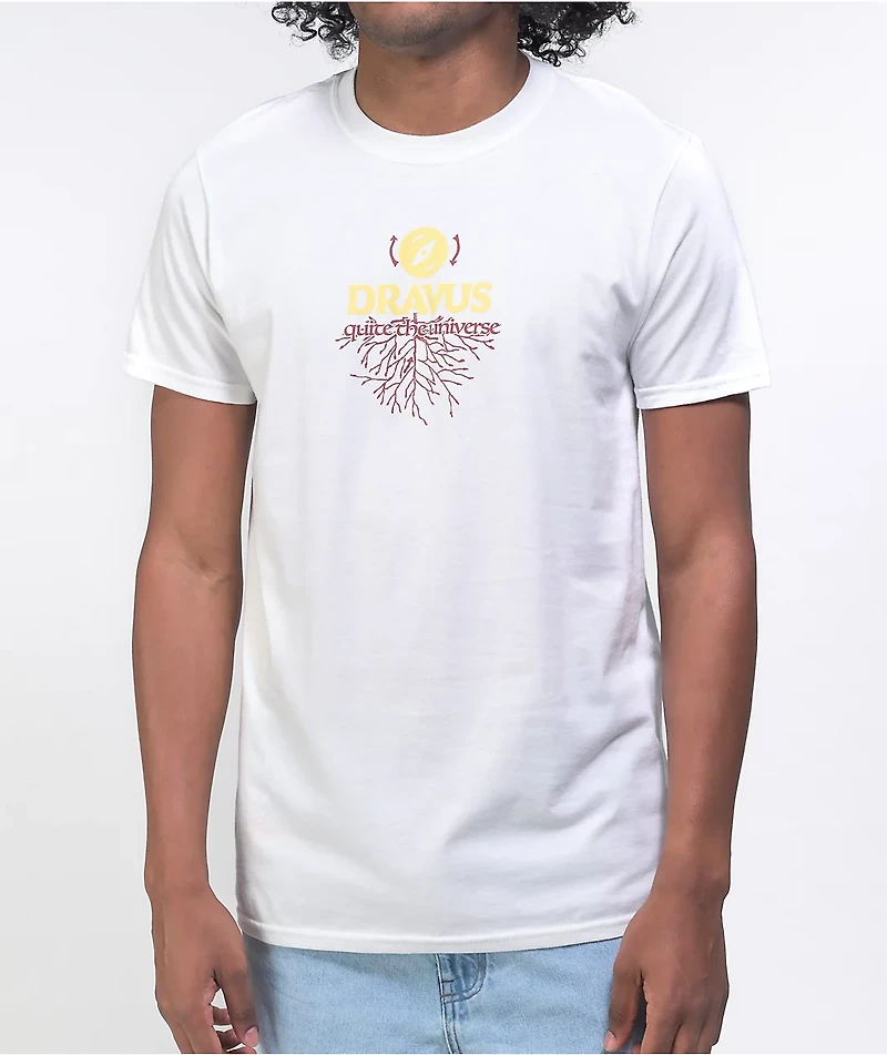Dravus Meditation White T-Shirt