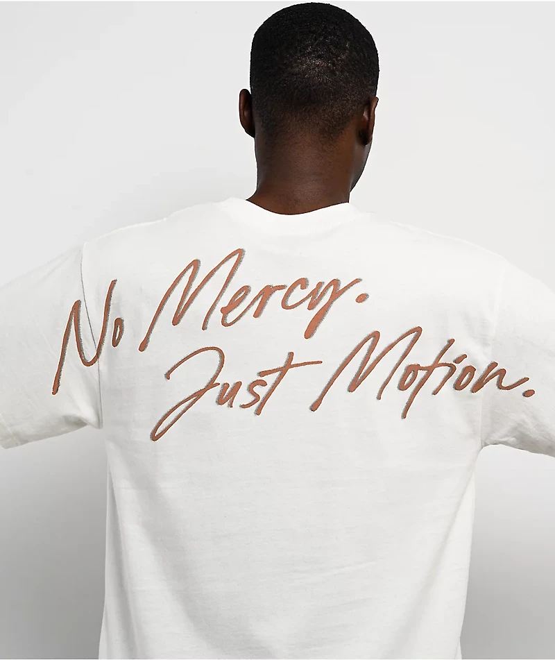 Dravus Mercy Off White Boxy T-Shirt