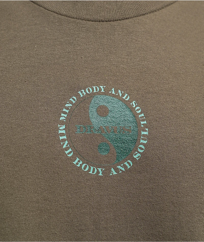 Dravus Mind Body And Soul Olive T-Shirt