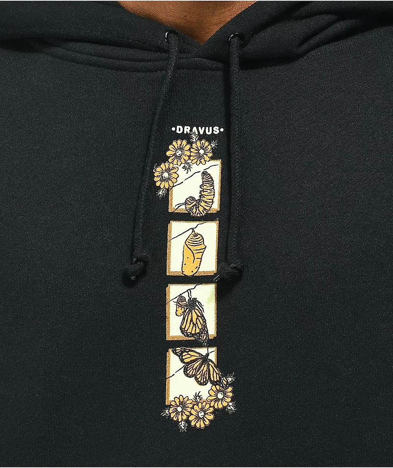 Dravus Monarch Black Hoodie