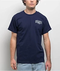 Dravus Muddy Boots Navy T-Shirt