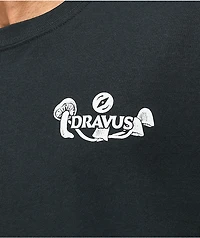 Dravus Mushroom Hunting Black T-Shirt