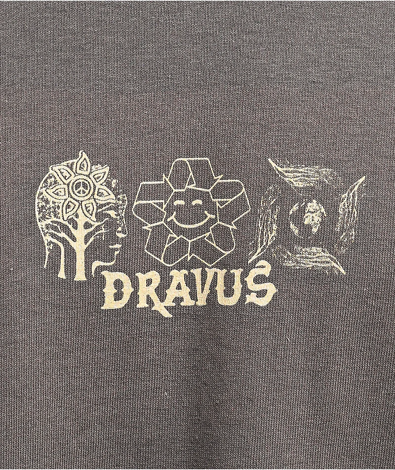 Dravus Nature's Embrace Charcoal T-Shirt