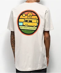 Dravus No Destinations Cream T-Shirt